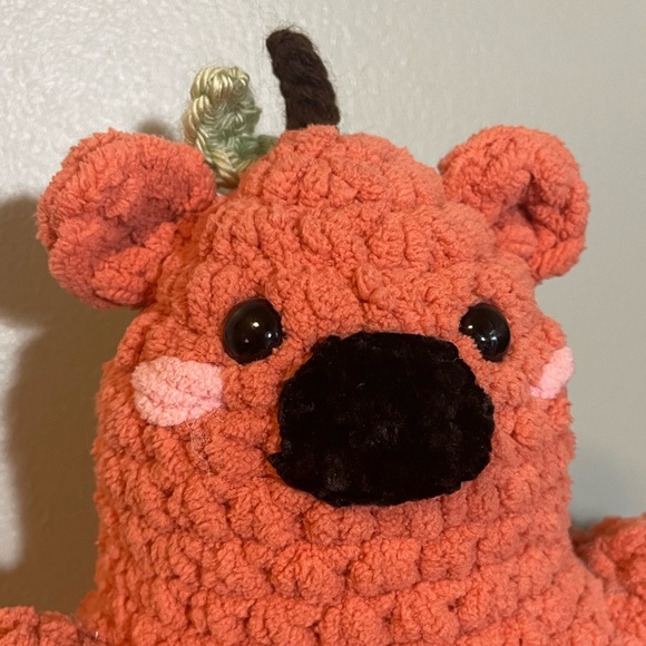 Pear Bear Crochet Plush - Picture 3 of 8